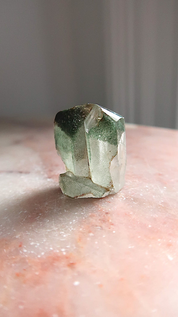 Chlorite Phantom Quartz Point