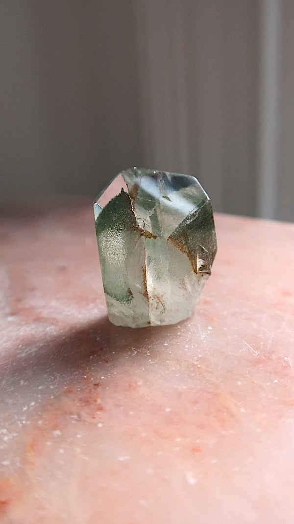 Chlorite Phantom Quartz Point