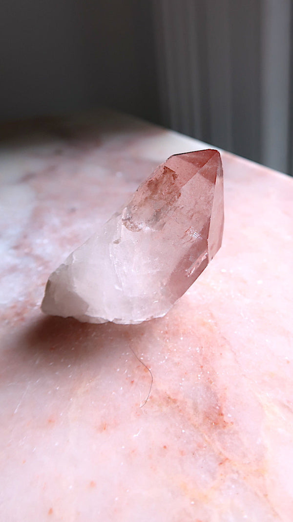 Raw Cherry Lithium Quartz