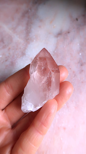 Raw Cherry Lithium Quartz