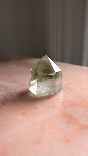 Small Chlorite Quartz Point