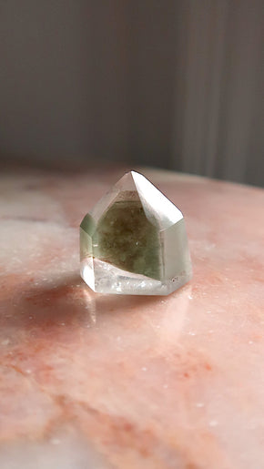 Small Chlorite Quartz Point