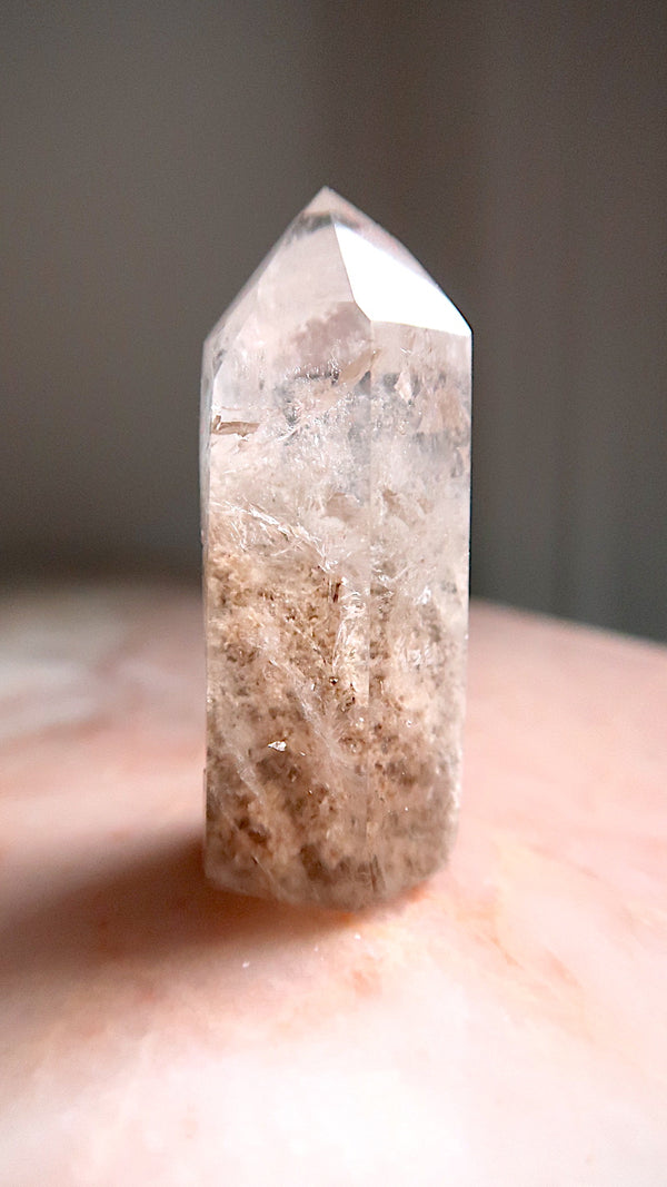 Golden Sparkly Quartz Point