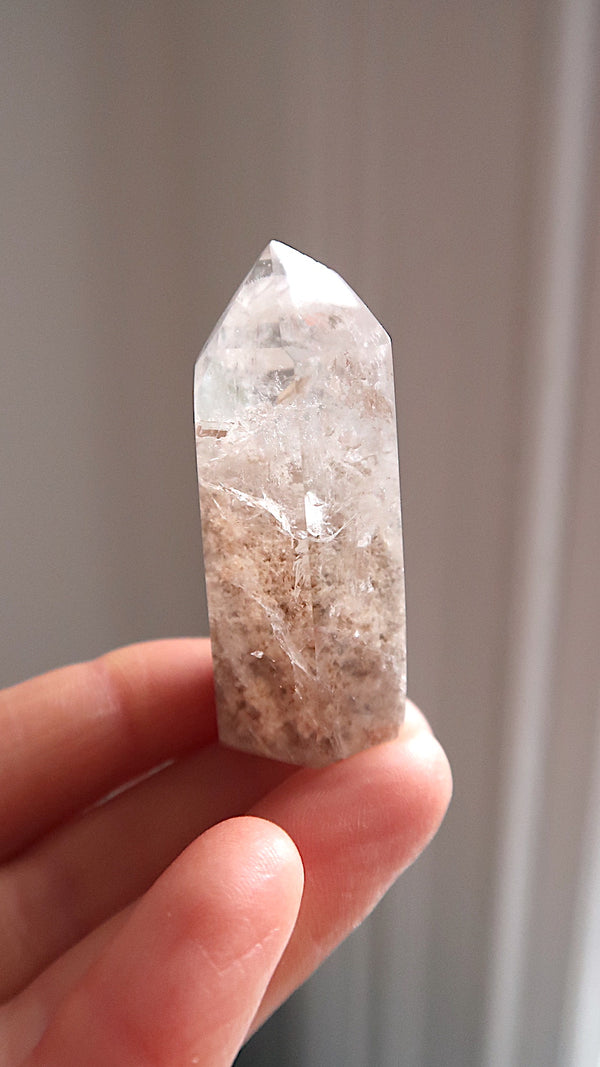 Golden Sparkly Quartz Point