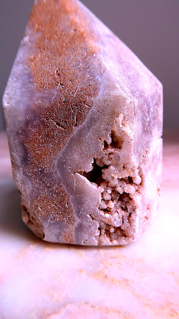 Pink Amethyst Point