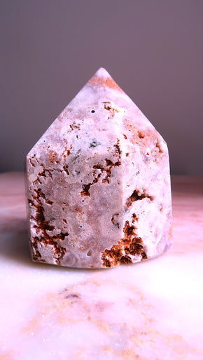 Pink Amethyst Point