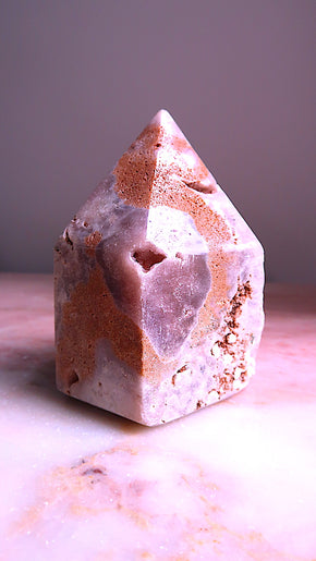 Pink Amethyst Point