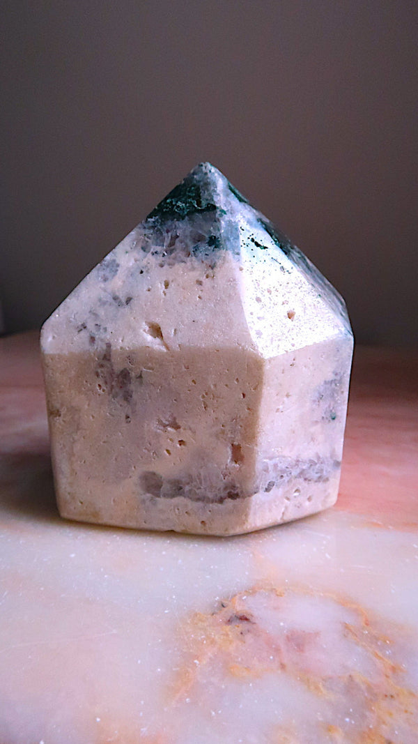 Pink Amethyst Point