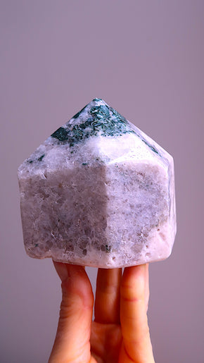 Pink Amethyst Point