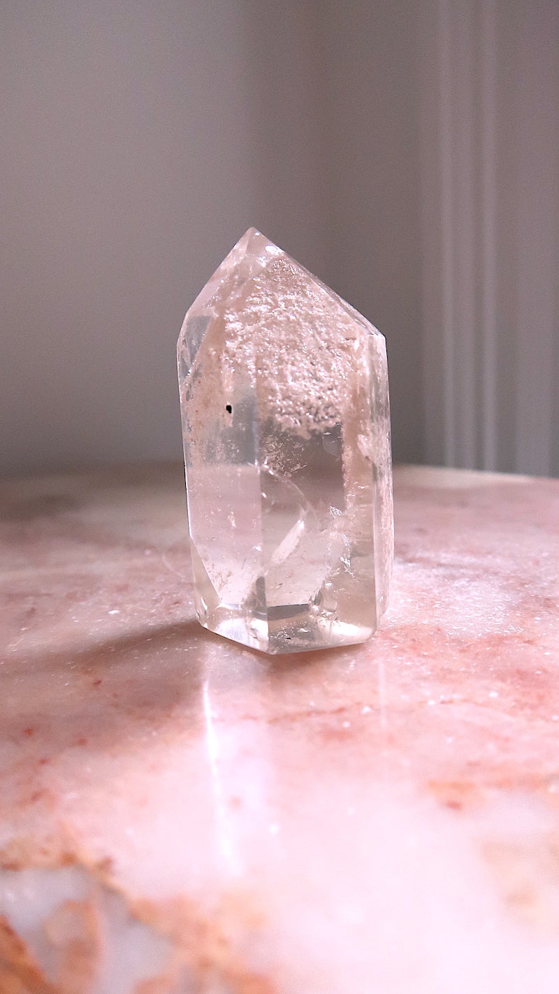 Special Glitter Quartz Point