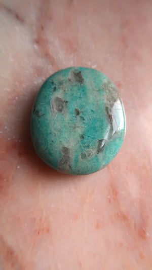 Amazonite Palm Stone