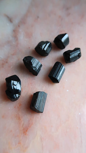 Small Raw Black Tourmaline