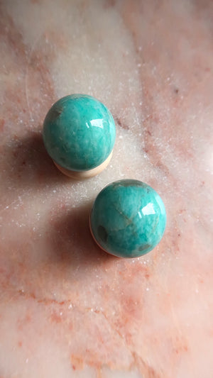 Amazonite Sphere with stand