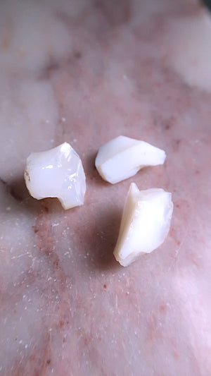 Butte White Opal