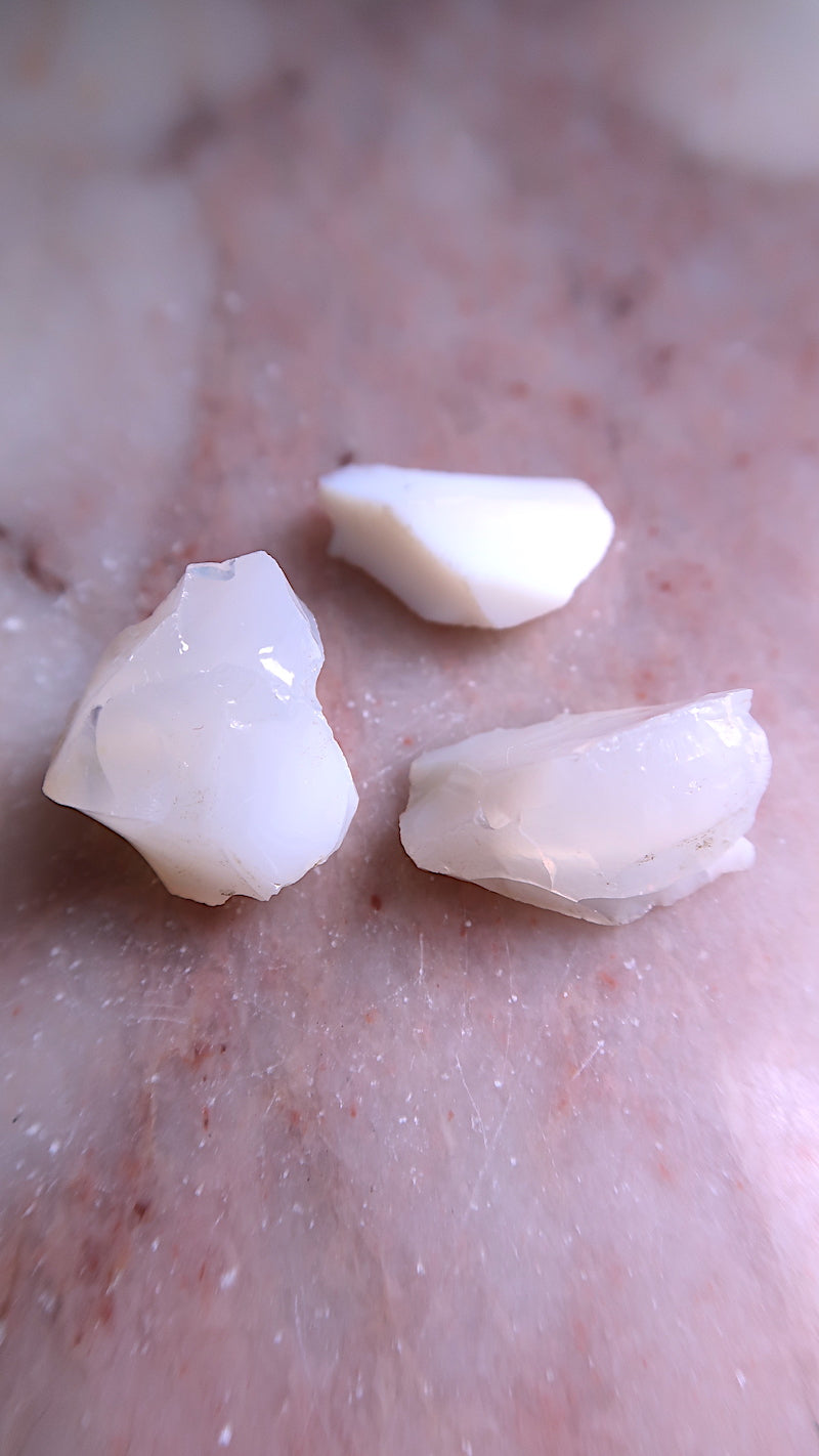 Butte White Opal