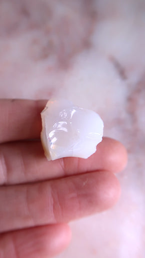 Butte White Opal