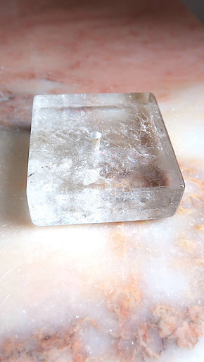 Clear Quartz Incense Holder