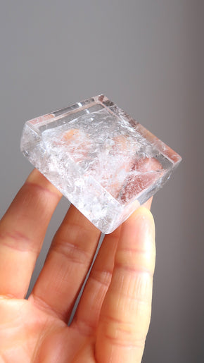 Clear Quartz Incense Holder