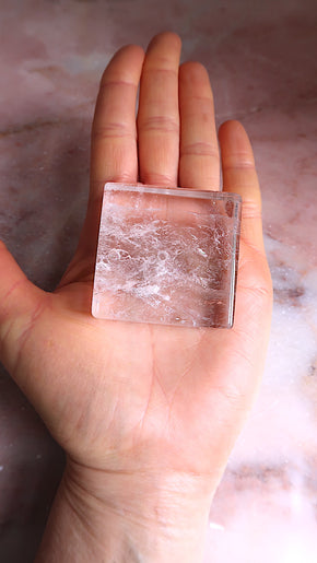 Clear Quartz Incense Holder