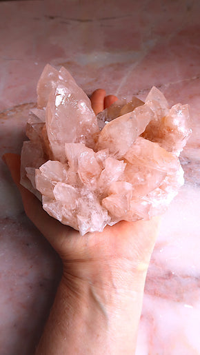 Large Pink Angel Calcite