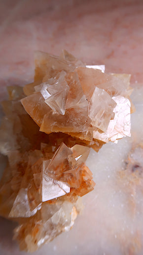 Tangerine Calcite