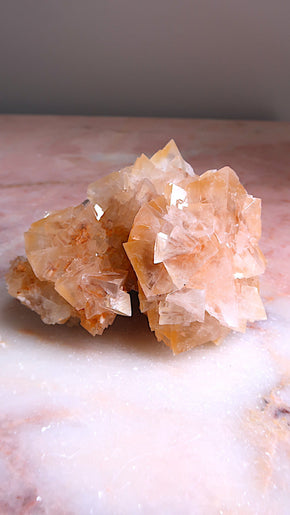 Tangerine Calcite