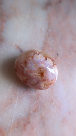 Flower Agate Tumbles