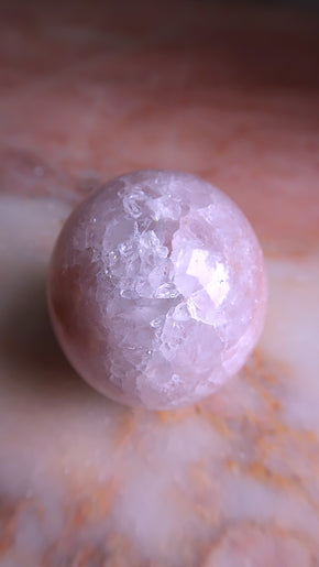 Pink Amethyst Sphere