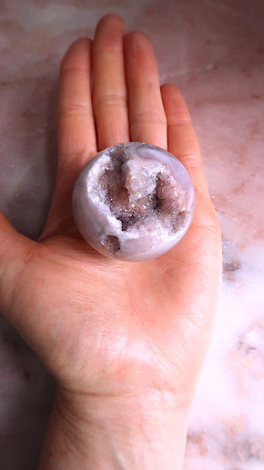 Pink Amethyst Sphere