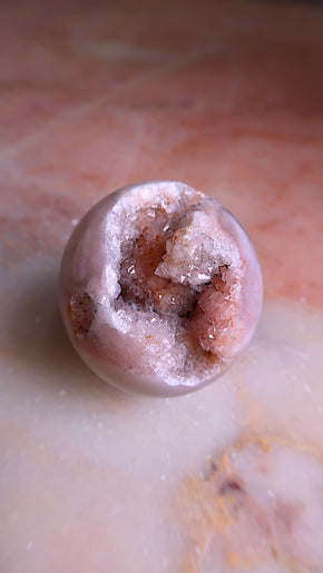 Pink Amethyst Sphere