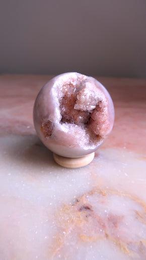 Pink Amethyst Sphere
