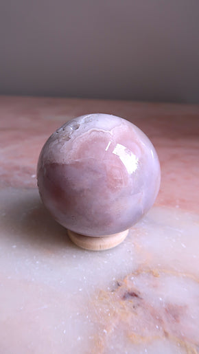 Pink Amethyst Sphere