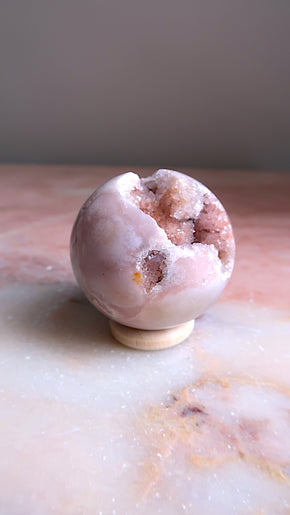 Pink Amethyst Sphere