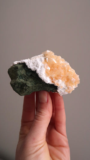 Special Peach Stilbite & Heulandite