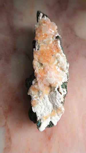 Special Peach Heulandite & Stilbite Cluster