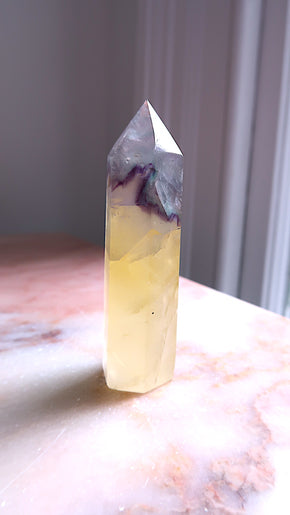Lemon & Aqua Fluorite