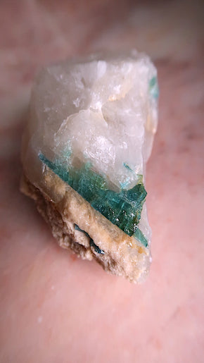 Blue Tourmaline Cluster