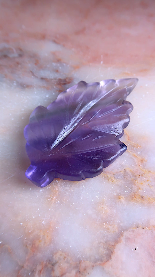 Fluorite Leaf