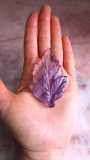 Fluorite Leaf