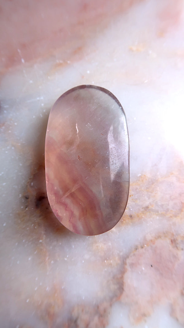 Fluorite Palm Stone