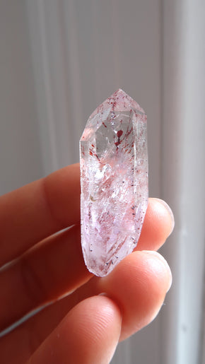 Brandberg Amethyst with Red Hematite