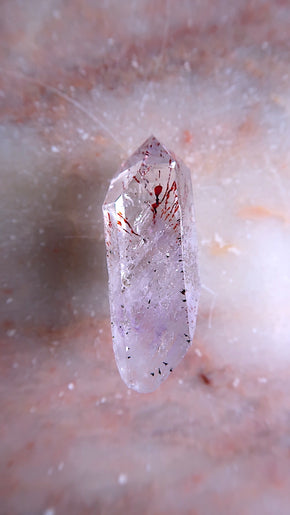 Brandberg Amethyst with Red Hematite