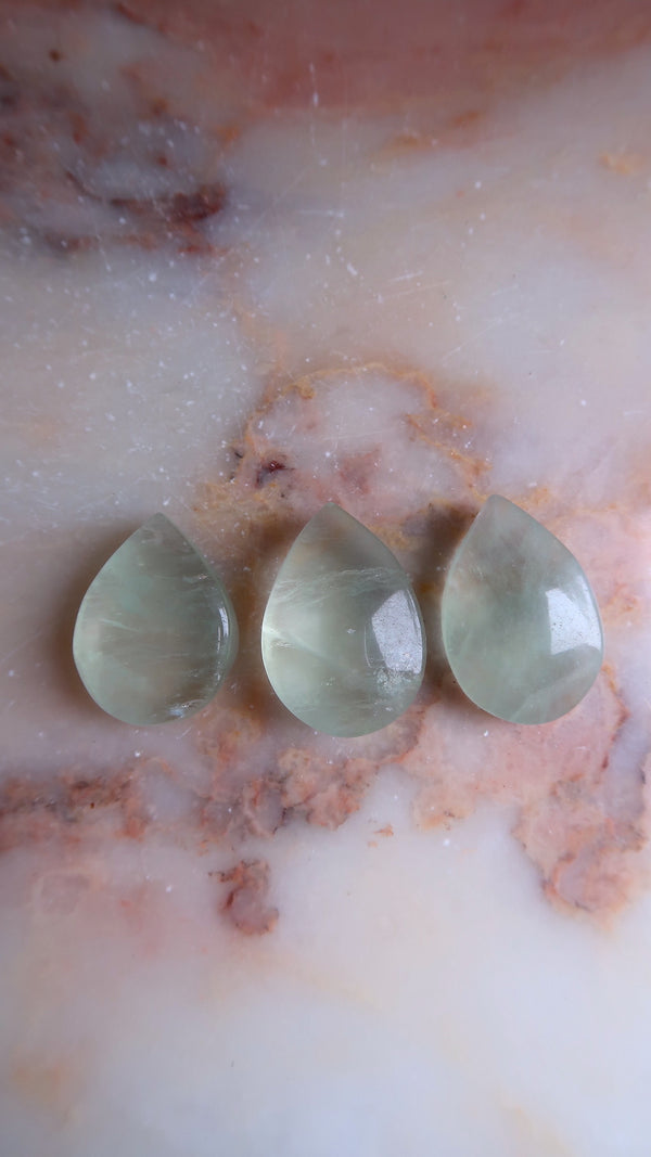 Green Tear Drop Fluorite