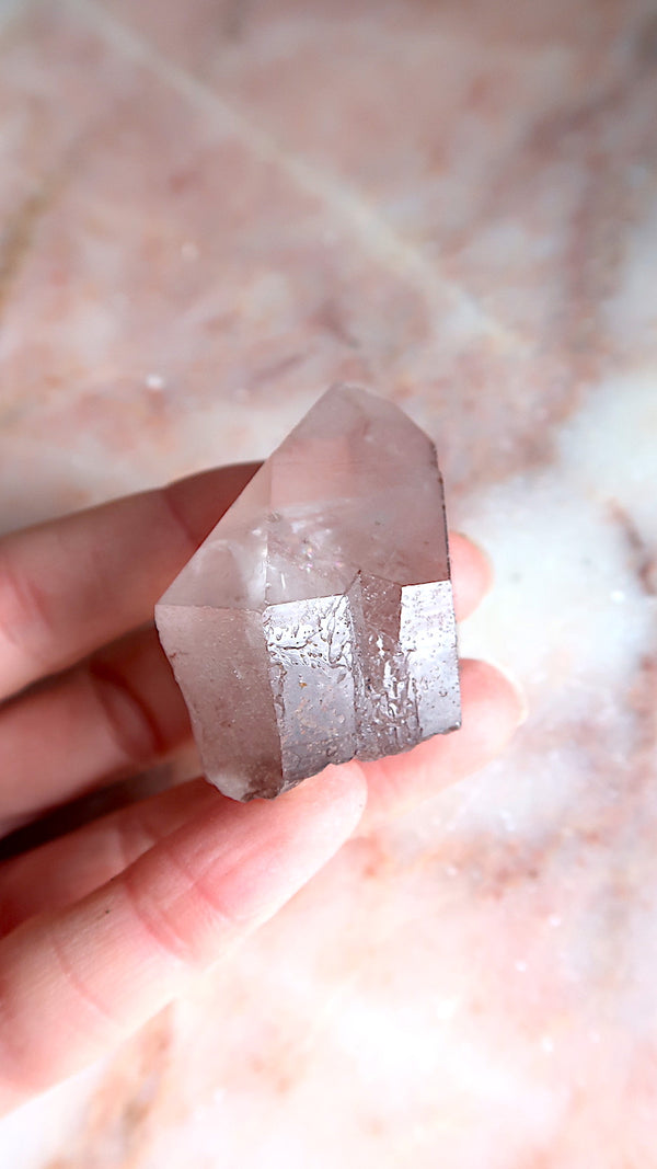 Pink Lithium Quartz Point