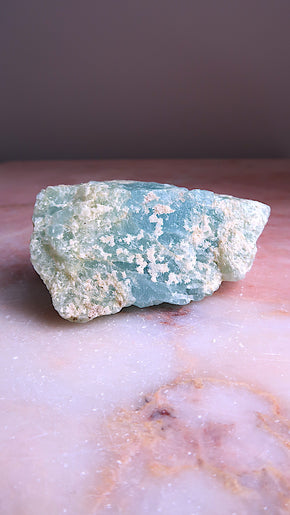 Raw Aquamarine