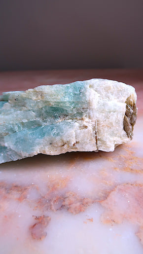 Raw Aquamarine