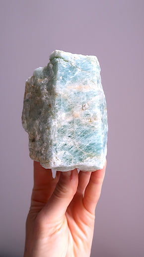 Large Raw Aquamarine