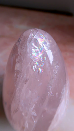 Large Rose Quartz Egg