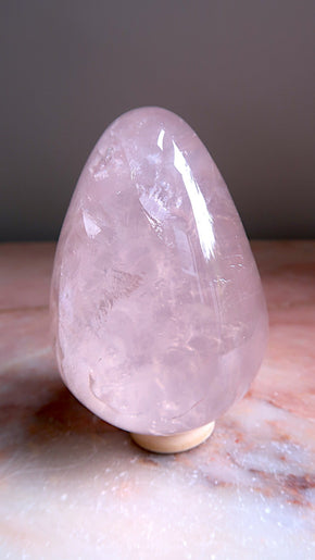 Large Rose Quartz Egg