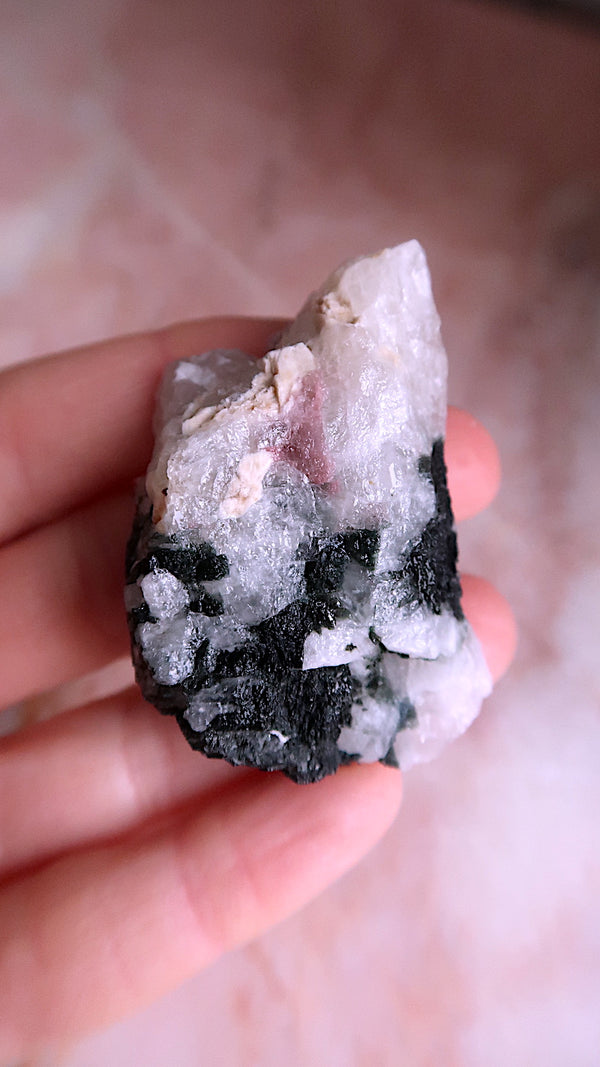 Large Pink Amethyst Point